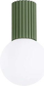 Sollux SL.1723 - Plafoniera da bagno HALO 1xG9/8W/230V IP44 verde