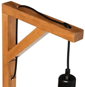 Atmosphera - Lampada con piedistallo WILD 1xE27/25W/230V pino