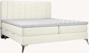 Letto boxspring in velluto fatto a mano con contenitore Aggaz, H3