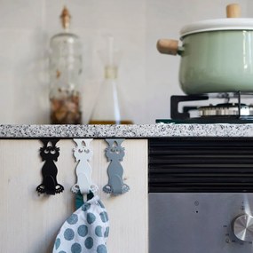 Set di ganci da appendere in metallo 3 pz Curious Cats – Balvi