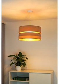 Duolla - Lampadario a sospensione con filo DUO 1xE27/15W/230V diametro 40 cm beige