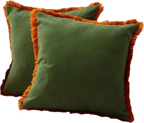 Federe decorative in set 2 pz 43x43 cm Sacakli – Mioli Decor