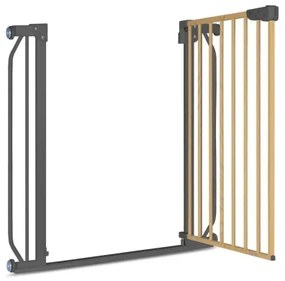 Lionelo - Barriera di sicurezza TRUUS SLIM nero/beige