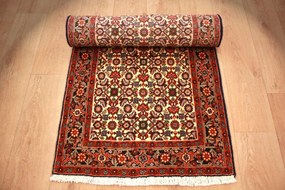 Bidjar Tappeto 200 x 80 (Iran) Annodato A Mano