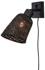 Lampada da parete nera ø 15 cm Java - Good&amp;Mojo