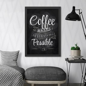 Dipinto 40x55 cm Coffee - Wallity