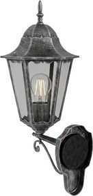 Applique da Esterno Vintage E27 IP54 Spazzolato - Serie Puccini A
