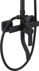Set doccia REA ARGUS BLACK MATT