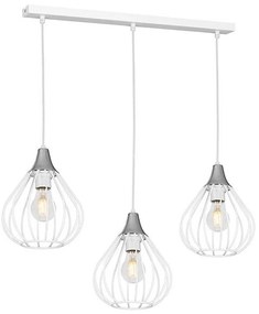 Lampadario a sospensione con filo KANE 3xE27/60W/230V