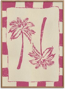 Stampa digitale incorniciata Palm Paradise