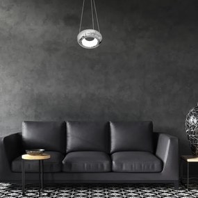 Lampadario LED a sospensione con filo MERCURIO 1xLED/12W/230V