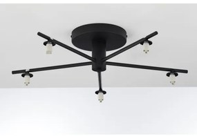 Jupiter 2047 - Lampadario a plafone PRATO 5xG9/10W/230V nero/beige