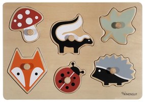 Puzzle in legno (6 pezzi) Forest - Kindsgut