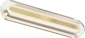 Nordlux - Applique da bagno LED CAVARA LED/11W/230V 3000/4000K IP44 ottone