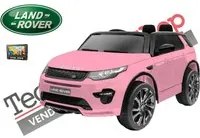 Auto elettrica macchina per bambini LAND Rover DISconVperY 12V 2 Posti in Pelle colore Rosa