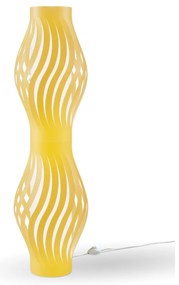 Piantana Moderna Helios Polilux ® Ocra Pastello 2 Luci E27 H123Cm