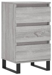 Credenza grigio sonoma 40x35x70 cm in legno multistrato