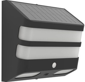 Eglo 901084-Applique a LED solare con sensore STIAPPA LED/6,5W/3,7V IP44