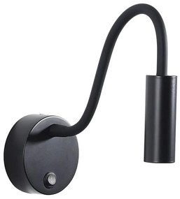 Zambelis 22049 - Lampada LED flessibile 3W 230V CRI90 nera