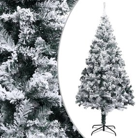 Albero Natale Artificiale Con Neve Verde 400 Cm İn Pvc /