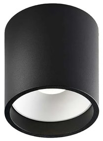 Light Point - Solo 2 Rotondo Plafoniera 10W 3000K Nero/Bianco LIGHT-POINT