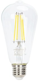 Lampadina LED dimmerabile FILAMENT ST64 E27/6W/230V 6500K - Aigostar