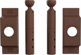 Profilo Sospeso STARLINE Corten 25m per strisce LED con Banda e fissaggio Variante Lunghezza 25 Metri