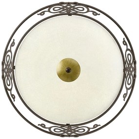 EGLO 86712 - Plafoniera da muro MESTRE 2xE27/60W