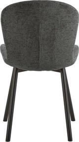 Sedia da pranzo grigio scuro Esra – Actona