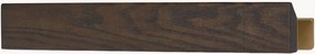 Mensola componibile da parete in legno di quercia Flex, magnetica
