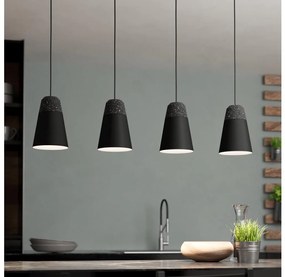 Eglo 99545 - Lampadario su corda  CANTERRAS 4xE27/40W/230V