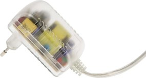 Lampada da terra LED bianca con paralume in metallo (altezza totale 140 cm) Lund – Candellux Lighting