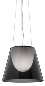 Flos KTribe Suspension 3 Lampada A Sospensione 55 cm a luce diffusa con diffusore esterno Fume