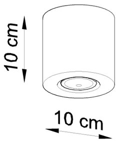 Brilagi -  Faretto LED FRIDA 1xGU10/7W/230V calcestruzzo