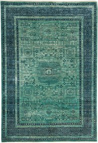 Mamluk Tappeto orientale 190 x 130 Turchese (Pakistan) Annodato A Mano