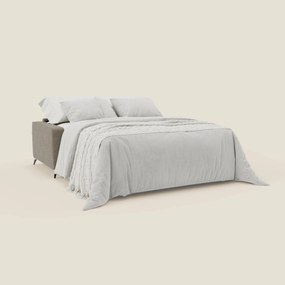 Alaya Divano letto matrimoniale dai morbidi cuscini in tessuto impermeabile T03 talpa