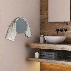 Scaldasalviette elettrico Nazca 29,5 cm grafite opaco in ceramica 70W