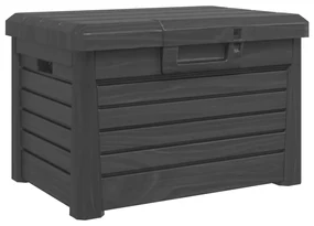 Contenitore cuscini antracite 73x50,5x46,5 cm in polipropilene