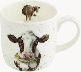 Tazza in Fine Bone China Mooo Cow