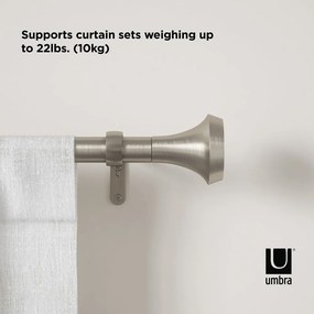 Mantovana estensibile in acciaio 91 - 183 cm Ella - Umbra