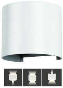 Applique da esterno LED LED/6W/230V 4000K IP65 bianco