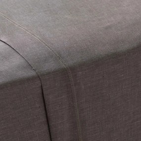 Lenzuolo marrone scuro 180x290 cm Actually - douceur d'intérieur