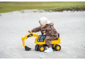 Bici a spinta scavatore CAT 2xAA giallo/nero