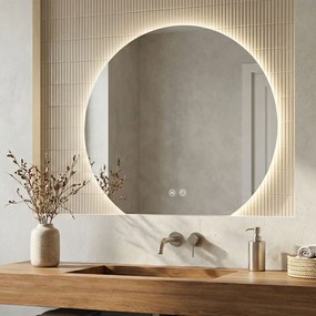 Specchio LED 90cm Fabio