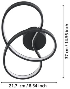 Eglo 900949 - Applique a LED GIANELLA LED/14,5W/230V