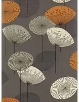 Sanderson Carta da parati Dandelion Clocks - Schiefer