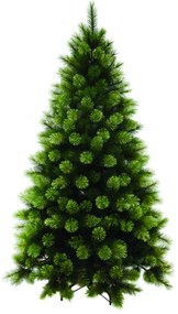 Albero di Natale artificiale Kashmir verde H 210 cm x Ø 125 cm