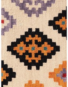 Tappeto rosso in lana reversibile/tessuto a mano 160x230 cm Kamal Kian – Nouristan