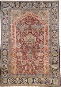 Ghom Tappeto 200x140 (Iran) Annodato A Mano