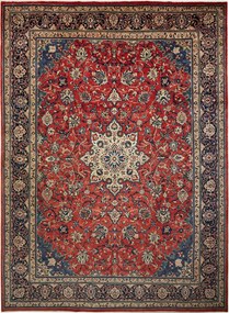 Sarouk Tappeto persiano 380x280 Rosso (Iran) Annodato A Mano